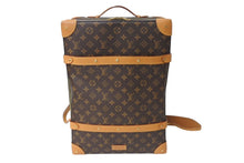 Load image into Gallery viewer, 極美品 LOUIS VUITTON ルイヴィトン ソフトトランク バックパックMM M44749 リュック モノグラム PVC レザー ゴールド金具 中古 4c072417