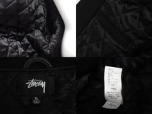 Load image into Gallery viewer, STUSSY ステューシー 40TH ANNIVERSARY IST VARSITY JACKET スタジャン サイズXL 40周年 8ボール 美品 中古 4c072419