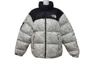 Supreme × THE NORTH FACE シュプリーム × ノースフェイス ヌプシ ダウンジャケット ND91806I サイズXL 19AW 美品 中古 4c072423