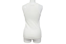 画像をギャラリービューアに読み込む, DOLCE&amp;GABBANA ドルチェアンドガッバーナ タンクトップ ノースリーブ DGロゴ 38 ホワイト 美品 中古 4c072426