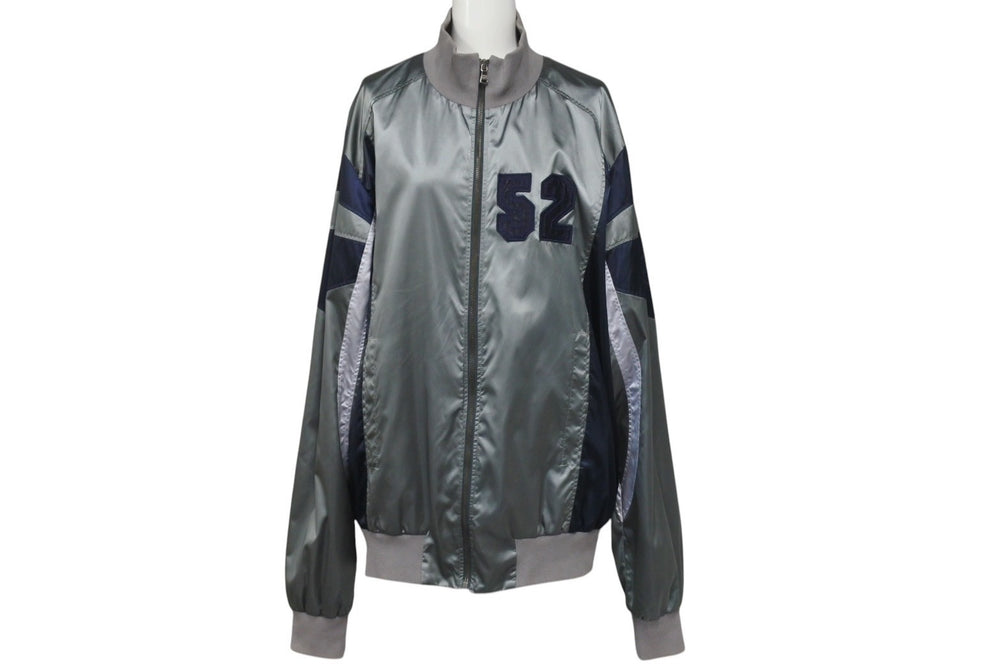 Extremely beautiful item DOLCE&GABBANA Dolce &amp; Gabbana Nylon Jacket RBC002/SC104 Khaki Gray Navy Size 52 Used 4c072428