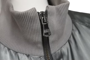 Extremely beautiful item DOLCE&GABBANA Dolce &amp; Gabbana Nylon Jacket RBC002/SC104 Khaki Gray Navy Size 52 Used 4c072428
