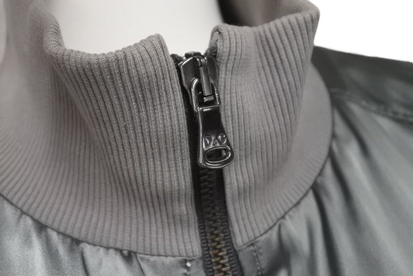 Extremely beautiful item DOLCE&GABBANA Dolce &amp; Gabbana Nylon Jacket RBC002/SC104 Khaki Gray Navy Size 52 Used 4c072428