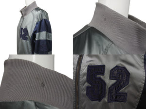 Extremely beautiful item DOLCE&GABBANA Dolce &amp; Gabbana Nylon Jacket RBC002/SC104 Khaki Gray Navy Size 52 Used 4c072428
