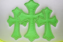 画像をギャラリービューアに読み込む, 新品未使用 CHROME HEARTS クロムハーツ トラッカーキャップ CHクロスパッチ ONE SIZE メッシュ イエロー シルバー925 中古 4c072443