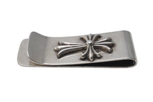 Load image into Gallery viewer, 極美品 CHROME HEARTS クロムハーツ MNY CLIP マネークリップ CHクロスモチーフマネークリップ シルバー 925 60.9g 中古 4c072447