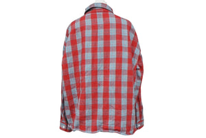 極美品 SAINT MICHAEL セントマイケル FRNL CHECK SHIRT フランネルチェックシャツ SM-YS8-0000-023 サイズL 24SS 中古 4c072464