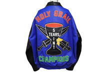 Load image into Gallery viewer, 極美品 SAINT MICHAEL セントマイケル Denim Tears デニムティアーズ HOLY GRAIL VARSITY JACKET ジャケット スタジャン XL 中古 4c072466