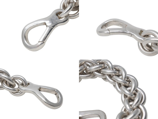 HERMES Atalante Vintage Bracelet Weight Approx. 167.7g Total Length Approx. 21cm Ag925 Engraved Silver 925 Good Condition Used 4c072470