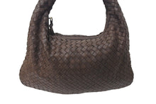 Load image into Gallery viewer, BOTTEGA VENETA ボッテガヴェネタ イントレチャート ホーボー ワンショルダーバッグ 115653-V0013 2040 レザー ブラウン 美品 中古 4c072472bv