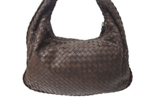 Load image into Gallery viewer, BOTTEGA VENETA ボッテガヴェネタ イントレチャート ホーボー ワンショルダーバッグ 115653-V0013 2040 レザー ブラウン 美品 中古 4c072472bv