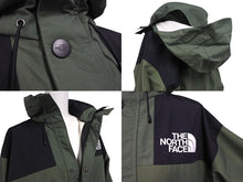 Load image into Gallery viewer, THE NORTH FACE × sacai ザノースフェイス サカイ 17AW ナイロン モッズ コート カーキ NP6171SA ロゴ サイズS 美品 中古 4c072476