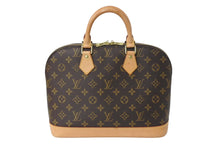 Load image into Gallery viewer, LOUIS VUITTON ルイヴィトン アルマPM ハンドバッグ M51130 モノグラム PVC ブラウン ゴールド金具 美品 中古 4c072489