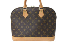 Load image into Gallery viewer, LOUIS VUITTON ルイヴィトン アルマPM ハンドバッグ M51130 モノグラム PVC ブラウン ゴールド金具 美品 中古 4c072489