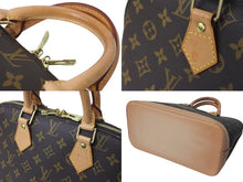 Load image into Gallery viewer, LOUIS VUITTON ルイヴィトン アルマPM ハンドバッグ M51130 モノグラム PVC ブラウン ゴールド金具 美品 中古 4c072489