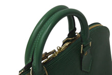 画像をギャラリービューアに読み込む, LOUIS VUITTON ルイヴィトン アルマPM ハンドバッグ M52144 エピ レザー ゴールド金具 グリーン 美品 中古 4c072494