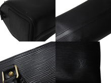 Load image into Gallery viewer, LOUIS VUITTON ルイヴィトン スピーディ25 ハンドバッグ M59022 エピレザー ブラック ゴールド金具 美品 中古 4c072496