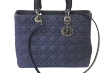 画像をギャラリービューアに読み込む, CHRISTIAN DIOR クリスチャンディオール LADYDIOR レディディオール カナージュ 2WAY ショルダー ハンドバッグ MA1929 美品 中古 4c072498