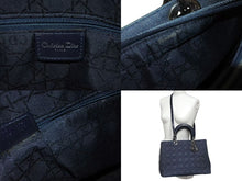 画像をギャラリービューアに読み込む, CHRISTIAN DIOR クリスチャンディオール LADYDIOR レディディオール カナージュ 2WAY ショルダー ハンドバッグ MA1929 美品 中古 4c072498