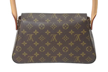 Load image into Gallery viewer, 新品同様 LOUIS VUITTON ルイヴィトン モノグラム ミニルーピング ショルダーバッグ M51147 PVC レザー ブラウン 中古 4c072502