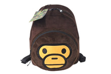 Load image into Gallery viewer, 新品未使用 A BATHING APE アベイシング エイプ BABY MILO BOA DAYPACK リュック ブラウン キッズ 中古 4c072530