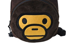 Load image into Gallery viewer, 新品未使用 A BATHING APE アベイシング エイプ BABY MILO BOA DAYPACK リュック ブラウン キッズ 中古 4c072530