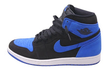 Load image into Gallery viewer, 極美品 NIKE ナイキ AIR JORDAN1 エアージョーダン1 RETRO High Royal レトロ ハイ ロイヤル ブルー ブラック サイズ30 中古 4c072537