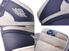 Load image into Gallery viewer, 極美品 NIKE ナイキ AIR JORDAN1 エアージョーダン 1 High 85 Georgetown ネイビー グレー サイズ30 中古 4c072539