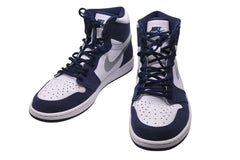 NIKE AIR JORDAN1 Air Jordan 1 High OG White Midnight Navy 2020 White Navy Size 30 Good Condition Used 4c072541