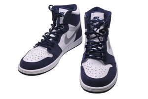 NIKE AIR JORDAN1 Air Jordan 1 High OG White Midnight Navy 2020 White Navy Size 30 Good Condition Used 4c072541