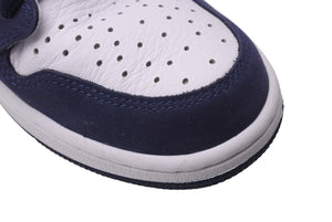 NIKE AIR JORDAN1 Air Jordan 1 High OG White Midnight Navy 2020 White Navy Size 30 Good Condition Used 4c072541