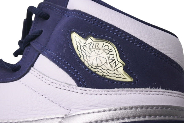 NIKE AIR JORDAN1 Air Jordan 1 High OG White Midnight Navy 2020 White Navy Size 30 Good Condition Used 4c072541