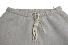 Load image into Gallery viewer, essential エッセンシャル スウェットパンツ フロントロゴ 裏起毛 コットン ポリエステル グレー サイズS 美品 中古 4c072551