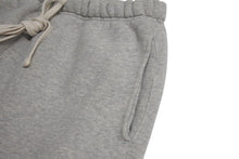 Load image into Gallery viewer, essential エッセンシャル スウェットパンツ フロントロゴ 裏起毛 コットン ポリエステル グレー サイズS 美品 中古 4c072551