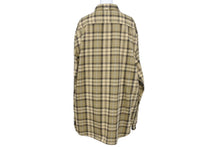 Load image into Gallery viewer, Supreme シュプリーム FW24 Plaid Flannel Shirt プレイド フランネルシャツ 長袖シャツ サイズXL ベージュ チェック柄 美品 中古 4c072552