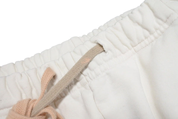 FEAR OF GOD Fear of God Sweatpants Reconstruction Docking Drawstring White Cotton Logo Patch Good Condition Used 4c072554