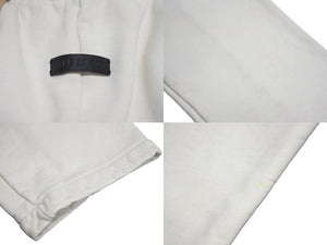 FEAR OF GOD Fear of God Sweatpants Reconstruction Docking Drawstring White Cotton Logo Patch Good Condition Used 4c072554