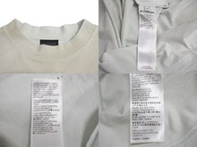 Load image into Gallery viewer, 極美品 BALENCIAGA バレンシアガ 半袖Ｔシャツ BBロゴ ダメージ加工 グレー コットン 739784 サイズS 中古 4c072573