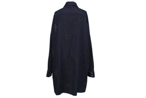 CHROME HEARTS クロムハーツ Mahal Kita デニム 長袖シャツ インディゴ