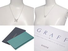 画像をギャラリービューアに読み込む, 新品同様 GRAFF グラフ ネックレス RGP255 750WG パヴェ バタフライ マーキスダイヤモンド ネックレス 中古 4c072589