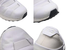 Load image into Gallery viewer, Y-3 ワイスリー Zazu ザズ 17AW ローカットスニーカー 靴 CG3157 レザー ホワイト サイズ24.5cm 美品 中古 4c072592