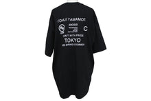 Load image into Gallery viewer, YOHJI YAMAMOTO ヨウジヤマモト NEIGHBORHOOD ネイバーフッド 半袖Tシャツ HZ-T61-286 コットン ブラック サイズL 美品 中古 4c072599