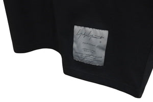 YOHJI YAMAMOTO ヨウジヤマモト NEIGHBORHOOD ネイバーフッド 半袖Tシャツ HZ-T61-286 コットン ブラック サイズL 美品 中古 4c072599