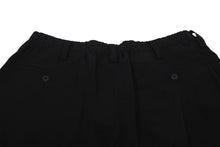 画像をギャラリービューアに読み込む, 新品同様 YOHJI YAMAMOTO ヨウジヤマモト ハーフパンツ ボトムス サンプル品 HN-P24-500-2-3 JAPAN製 ブラック 中古 4c072601