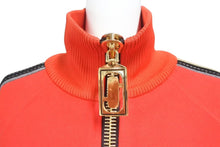 画像をギャラリービューアに読み込む, 極美品 Marc Jacobs マークジェイコブス ジャケット ジャージ S-W21790283 カシミア レッド ベージュ ゴールド金具 サイズ0 中古 4c072603