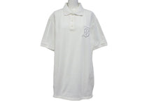 Load image into Gallery viewer, Burberry バーバリー 半袖 ポロシャツ ショートスリーブ TBモノグラムワッペン 8017723 コットン ホワイト 美品 中古 4c072609