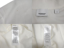 Load image into Gallery viewer, Burberry バーバリー 半袖 ポロシャツ ショートスリーブ TBモノグラムワッペン 8017723 コットン ホワイト 美品 中古 4c072609