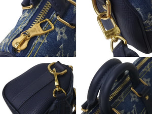 LOUIS VUITTON ルイヴィトン × NIGO コラボ キーポルXS ハンドバッグ ストラップ付 M81011 モノグラム ドリップ 美品 中古 4c072612