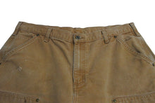画像をギャラリービューアに読み込む, Carhartt カーハート ダブルニー デニムパンツ ペインターパンツ B136 コットン RN 14806 ベージュ サイズ36×32 美品 中古 4c072613