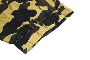 A BATHING APE アベイシングエイプ パンツ カーゴパンツ 迷彩 コットン カモ柄 サイズL 美品 中古 4c072617